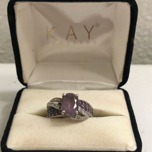 Kay Jewelers Amethyst Ring